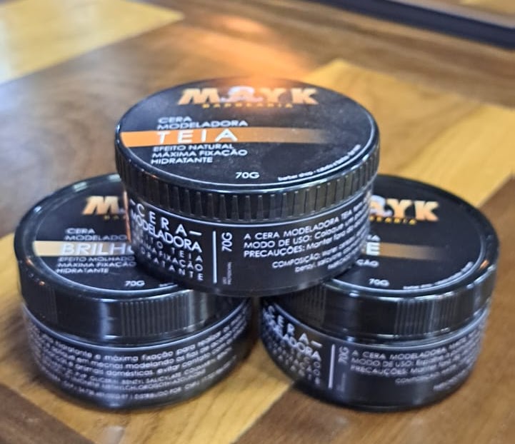 Pomada Modeladora para Cabelo - Fixação Forte e Efeito Natural